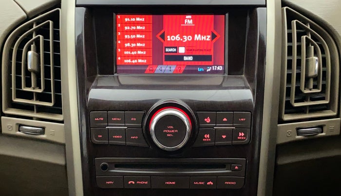 2015 Mahindra XUV500 W8, Diesel, Manual, 95,340 km, Infotainment System