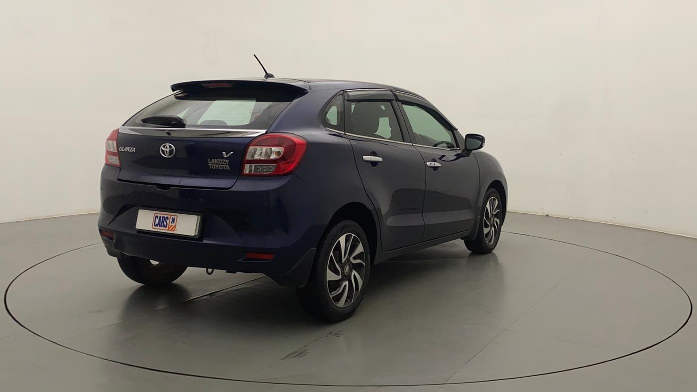 2020 Toyota Glanza V CVT, Petrol, Automatic, 57,023 km, Right Back Diagonal