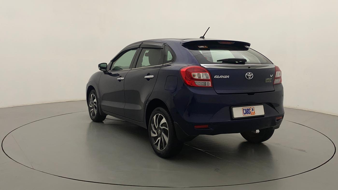 2020 Toyota Glanza V CVT, Petrol, Automatic, 57,023 km, Left Back Diagonal