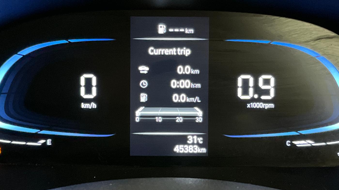 2025 Hyundai EXTER SX 1.2 MT, Petrol, Manual, 45,336 km, Odometer Image