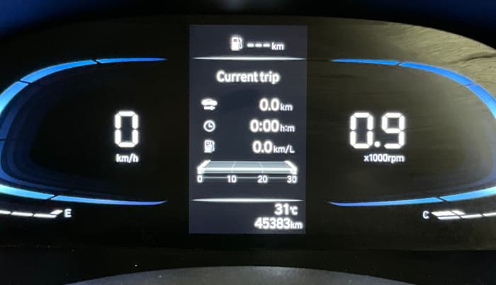 2025 Hyundai EXTER SX 1.2 MT, Petrol, Manual, 45,336 km, Odometer Image