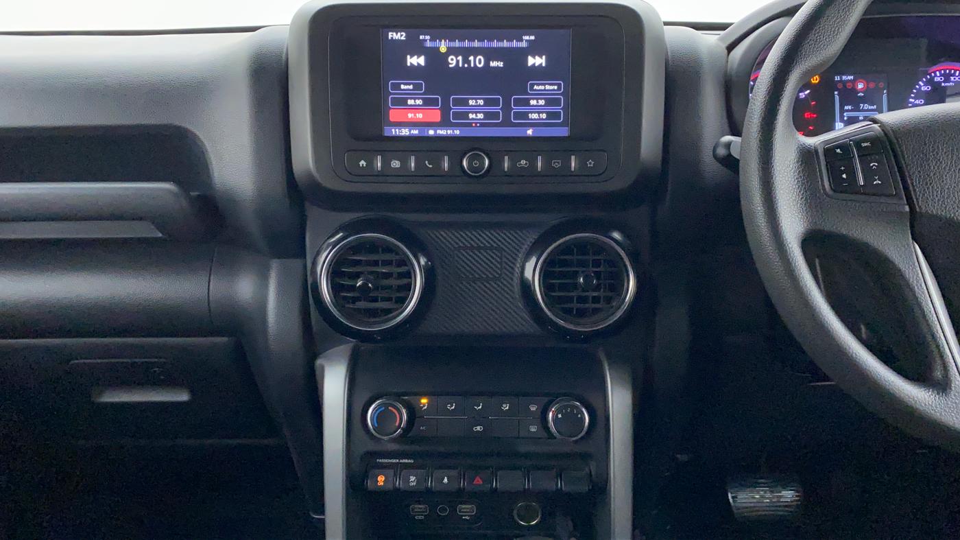 2021 Mahindra Thar LX HT PETROL 4WD MT, Petrol, Manual, 27,763 km, Air Conditioner