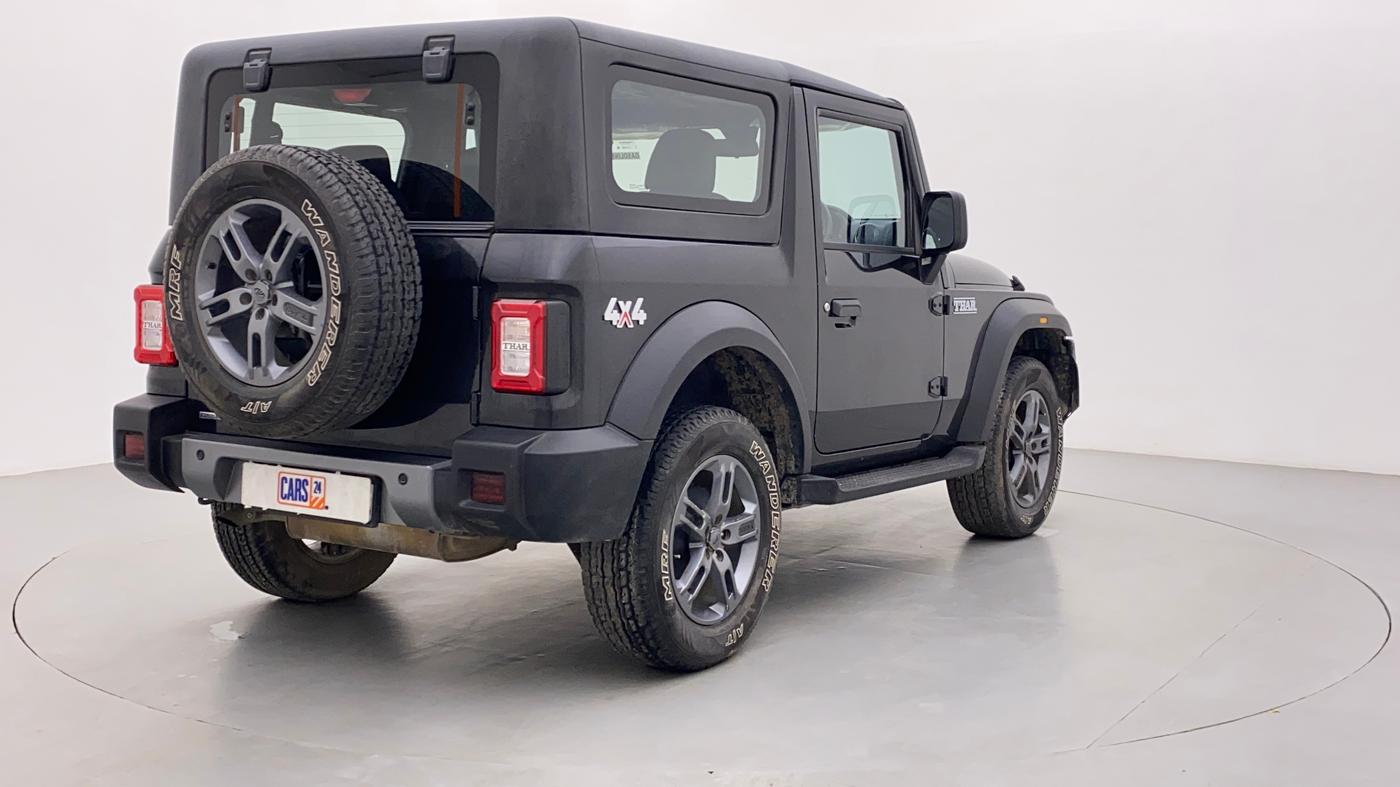 2021 Mahindra Thar LX HT PETROL 4WD MT, Petrol, Manual, 27,763 km, Right Back Diagonal