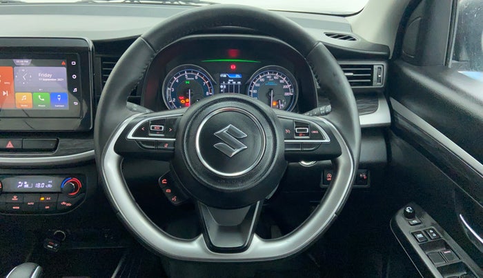 2019 Maruti XL6 ALPHA AT SHVS, Petrol, Automatic, 15,868 km, Steering Wheel Close-up