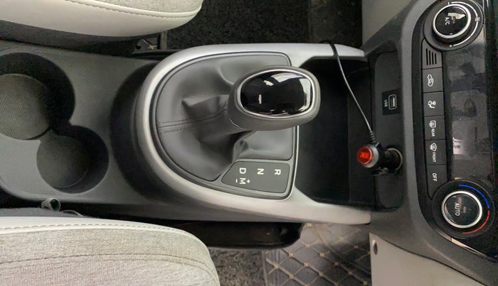 2021 Hyundai GRAND I10 NIOS SPORTZ AMT 1.2 KAPPA VTVT, Petrol, Automatic, 19,605 km, Gear Lever