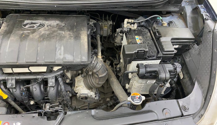 2021 Hyundai GRAND I10 NIOS SPORTZ AMT 1.2 KAPPA VTVT, Petrol, Automatic, 19,605 km, Engine View - Left