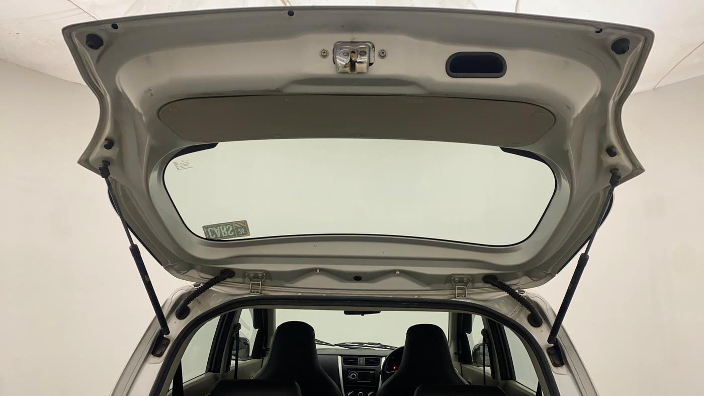 2014 Maruti Celerio VXI, Petrol, Manual, 65,485 km, Boot Door Open