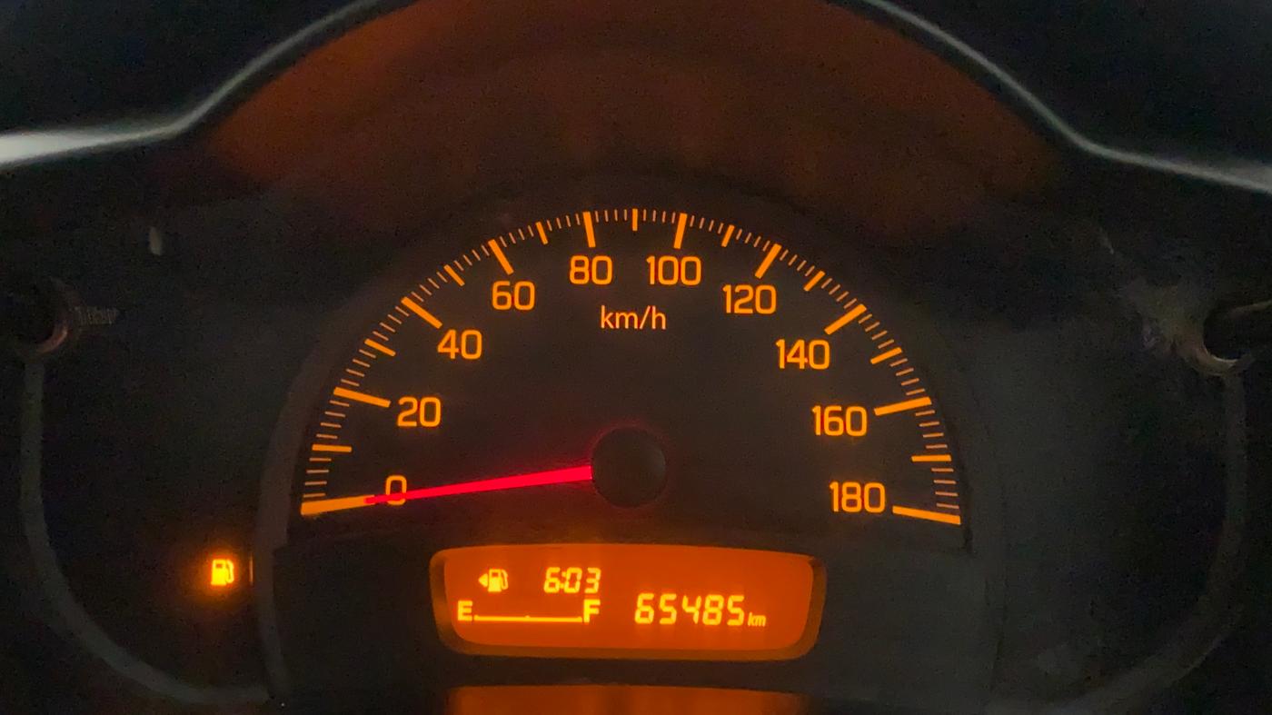 2014 Maruti Celerio VXI, Petrol, Manual, 65,485 km, Odometer Image