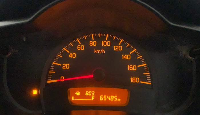 2014 Maruti Celerio VXI, Petrol, Manual, 65,485 km, Odometer Image