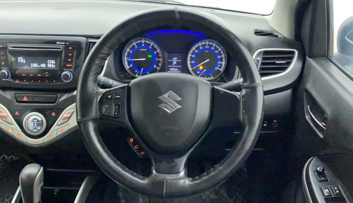 2017 Maruti Baleno DELTA CVT PETROL 1.2, Petrol, Automatic, 49,352 km, Steering Wheel Close Up