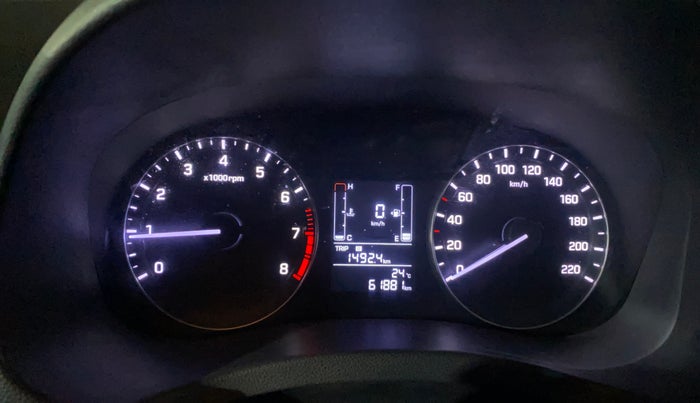 2016 Hyundai Creta SX PLUS 1.6 PETROL, Petrol, Manual, 61,854 km, Odometer Image