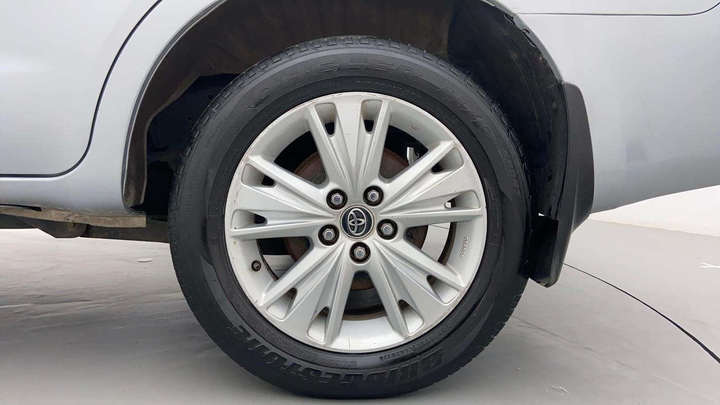 2016 Toyota Innova Crysta 2.8 ZX AT 7 STR, Diesel, Automatic, 1,63,636 km, Left Rear Wheel