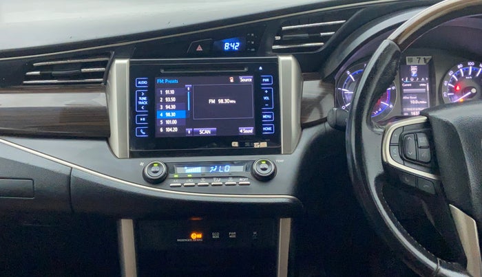 2016 Toyota Innova Crysta 2.8 ZX AT 7 STR, Diesel, Automatic, 1,63,636 km, Air Conditioner