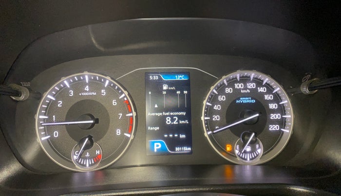 2022 Maruti BREZZA ZXI + AT SMART HYBRID, Petrol, Automatic, 30,104 km, Odometer Image