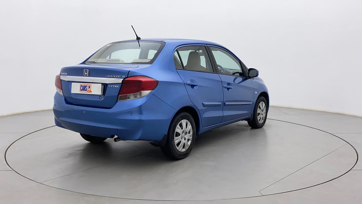 2013 Honda Amaze 1.2L I-VTEC S, Petrol, Manual, 76,275 km, Right Back Diagonal