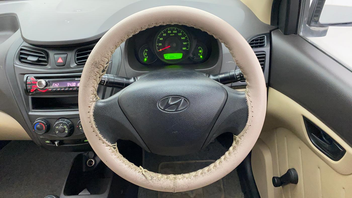 2012 Hyundai Eon D LITE PLUS, Petrol, Manual, 21,949 km, Steering Wheel Close Up