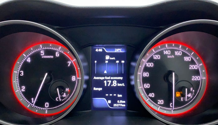 2022 Maruti Swift ZXI+ DUAL TONE , Petrol, Manual, 25,570 km, Odometer Image