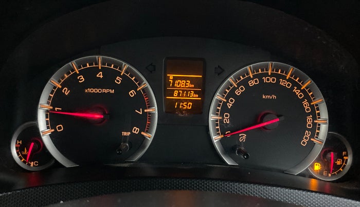 2016 Maruti Swift Dzire VXI, Petrol, Manual, 87,189 km, Odometer Image