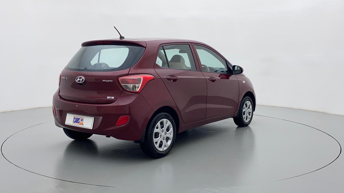 2014 Hyundai Grand i10 MAGNA 1.2 VTVT, Petrol, Manual, 18,828 km, Right Back Diagonal
