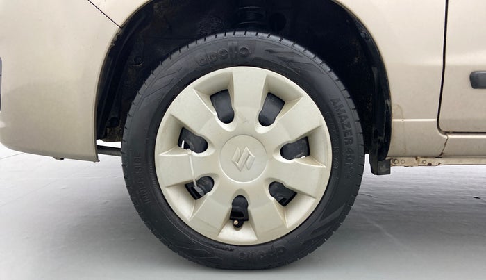 2014 Maruti Alto K10 VXI P, Petrol, Manual, 45,341 km, Left Front Wheel
