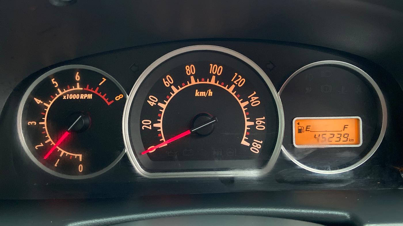 2014 Maruti Alto K10 VXI P, Petrol, Manual, 45,341 km, Odometer Image