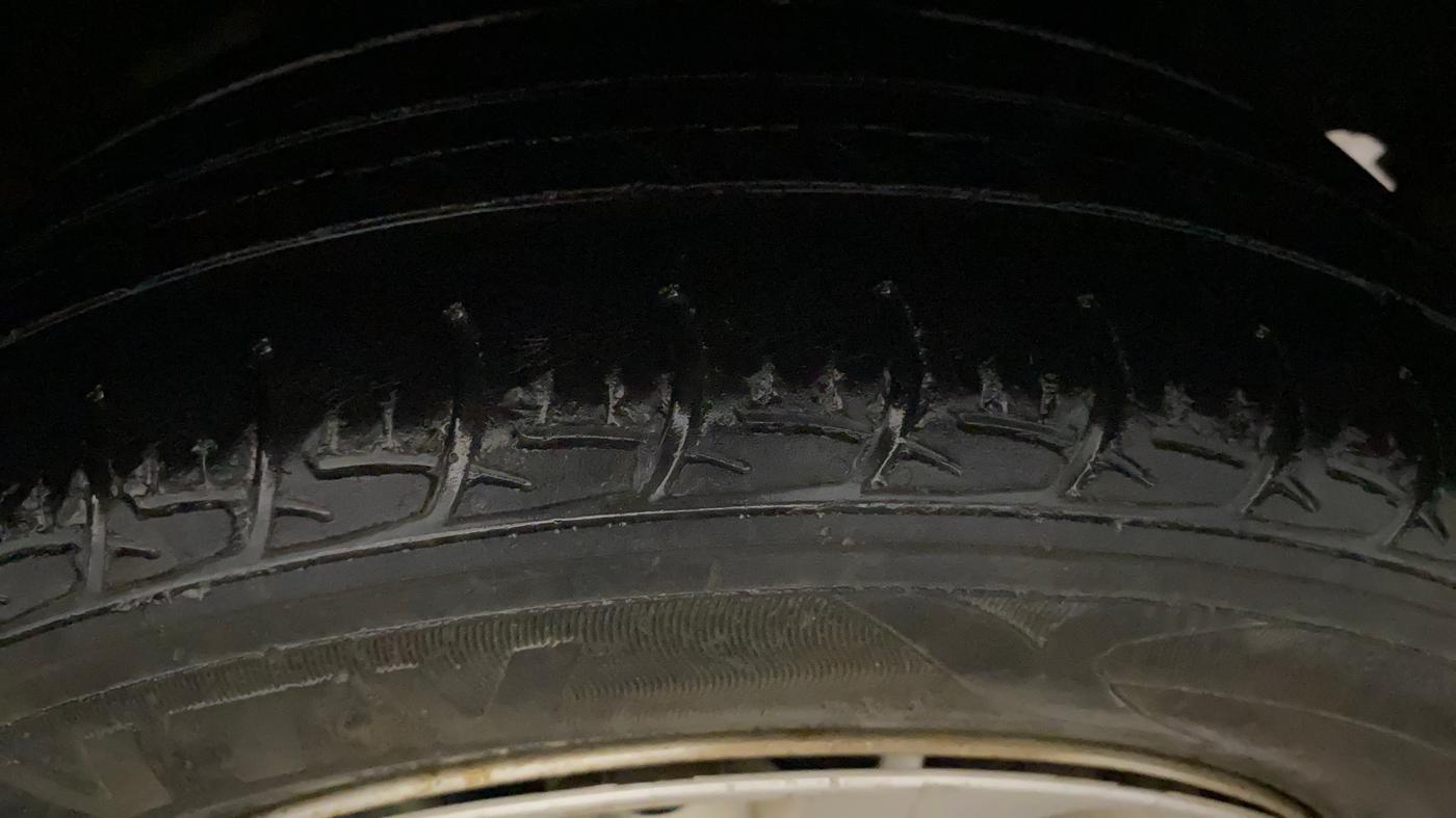 2017 Maruti Baleno SIGMA PETROL 1.2, Petrol, Manual, 53,427 km, Left Rear Tyre Tread