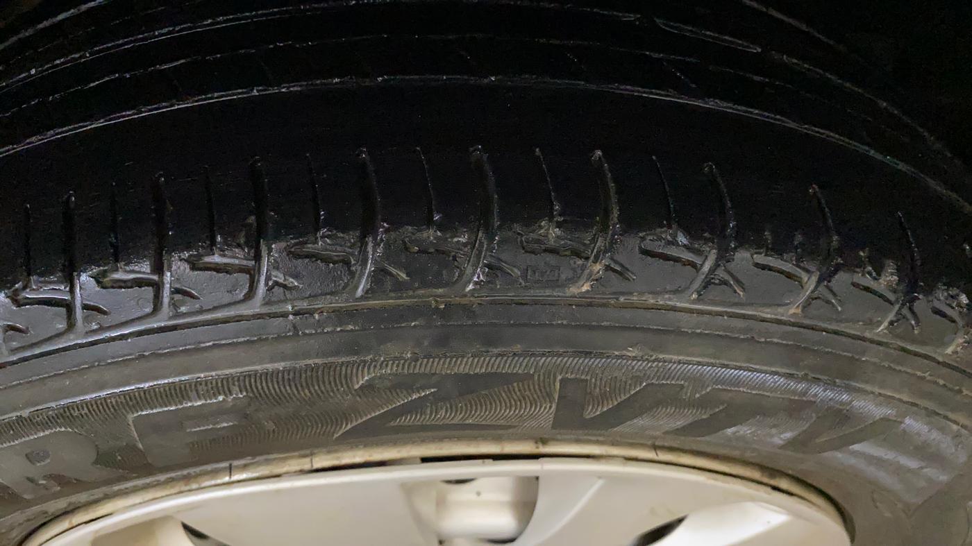 2017 Maruti Baleno SIGMA PETROL 1.2, Petrol, Manual, 53,427 km, Right Rear Tyre Tread