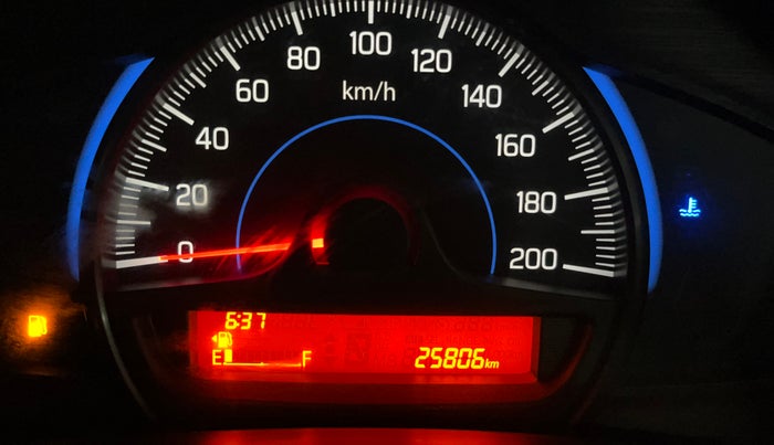 2021 Maruti Baleno SIGMA PETROL 1.2, Petrol, Manual, 25,794 km, Odometer Image