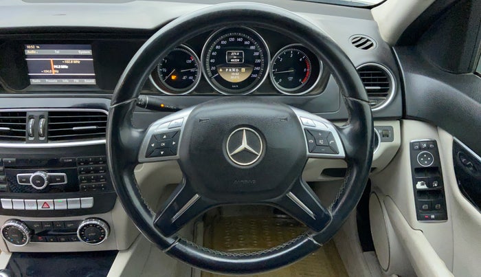 2012 Mercedes Benz C Class C 220 CDI CLASSIC, Diesel, Automatic, 46,397 km, Steering Wheel Close Up