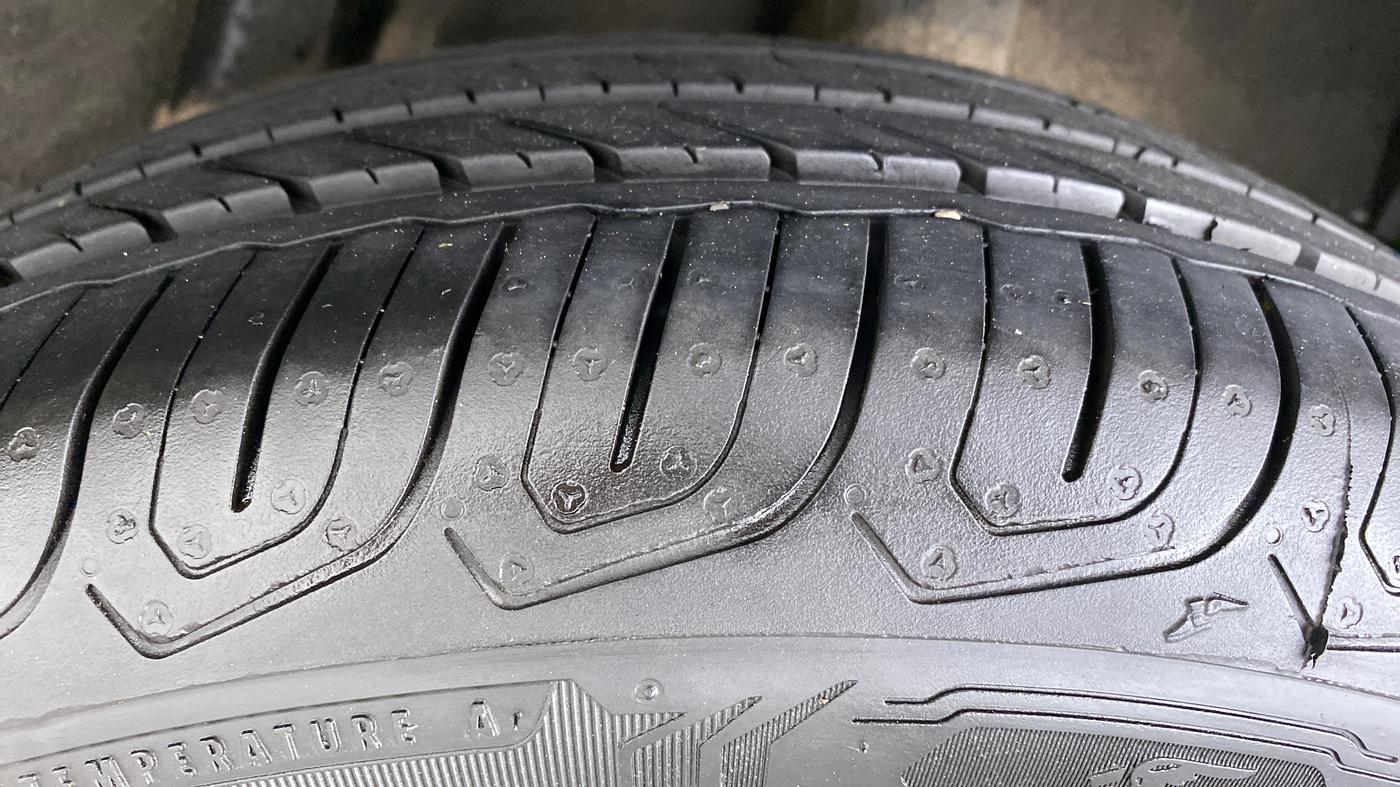 2015 Honda City SV CVT PETROL, Petrol, Automatic, 53,566 km, Left Rear Tyre Tread