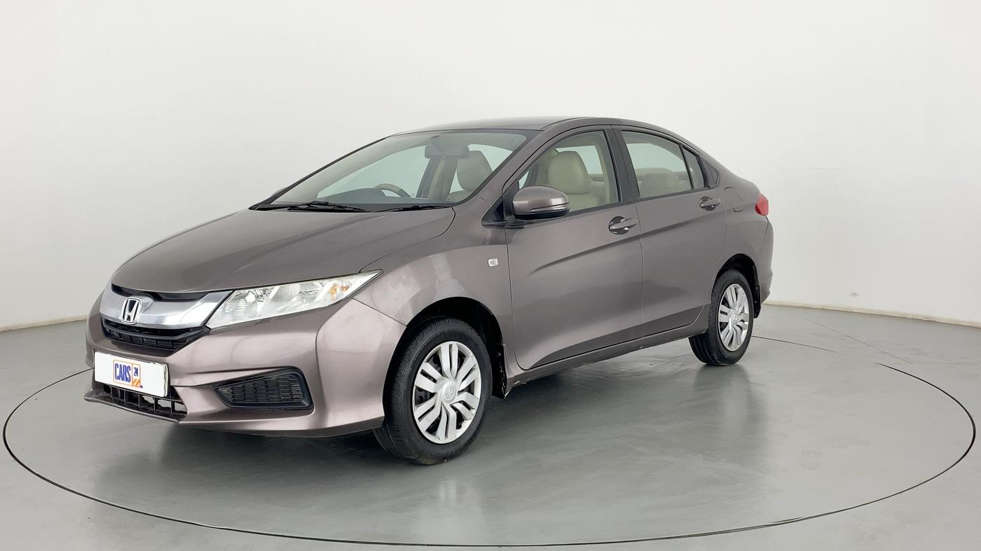 2015 Honda City SV CVT PETROL, Petrol, Automatic, 53,566 km, Left Front Diagonal