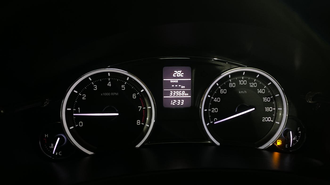2016 Maruti Ciaz ZXI, Petrol, Manual, 33,966 km, Odometer Image