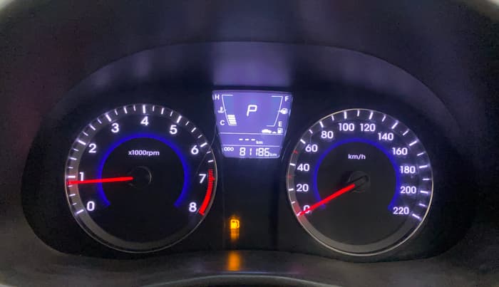 2017 Hyundai Verna 1.6 VTVT S AT, Petrol, Automatic, 81,178 km, Odometer Image