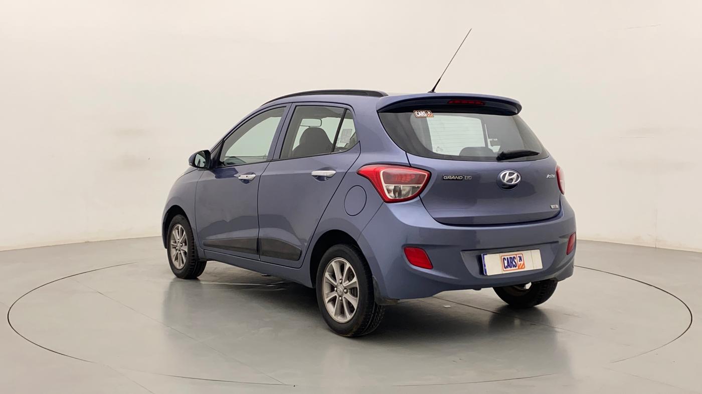 2016 Hyundai Grand i10 ASTA 1.2 KAPPA VTVT, Petrol, Manual, 49,037 km, Left Back Diagonal