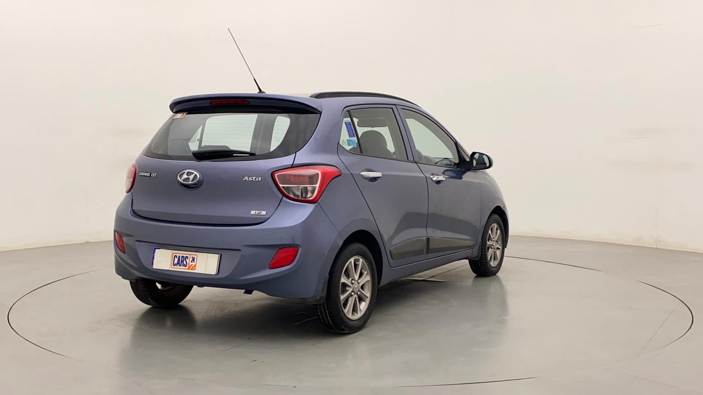 2016 Hyundai Grand i10 ASTA 1.2 KAPPA VTVT, Petrol, Manual, 49,037 km, Right Back Diagonal