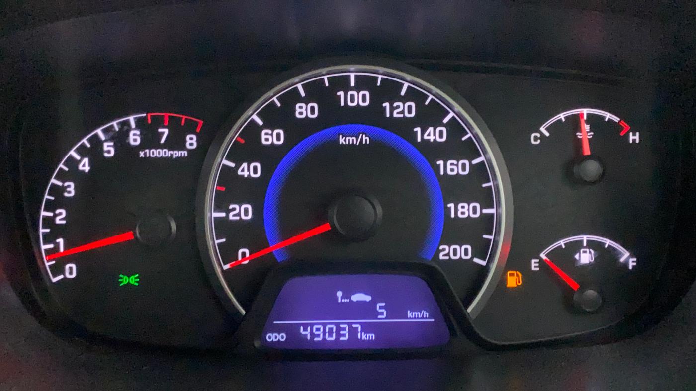 2016 Hyundai Grand i10 ASTA 1.2 KAPPA VTVT, Petrol, Manual, 49,037 km, Odometer Image