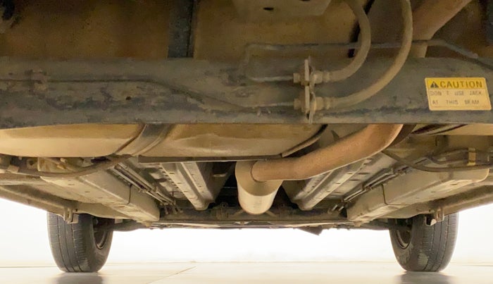 2011 Maruti Ritz VXI, Petrol, Manual, 74,331 km, Rear Underbody