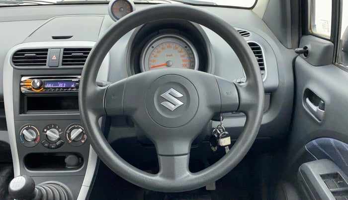 2011 Maruti Ritz VXI, Petrol, Manual, 74,331 km, Steering Wheel Close Up