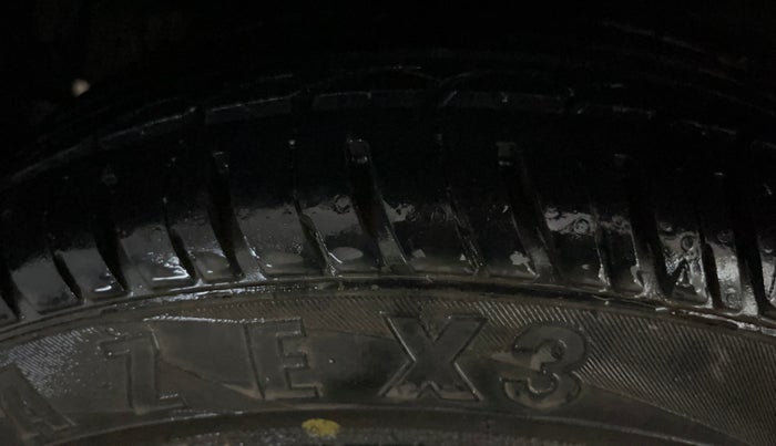 2018 Hyundai Xcent E+, Petrol, Manual, 67,143 km, Right Rear Tyre Tread