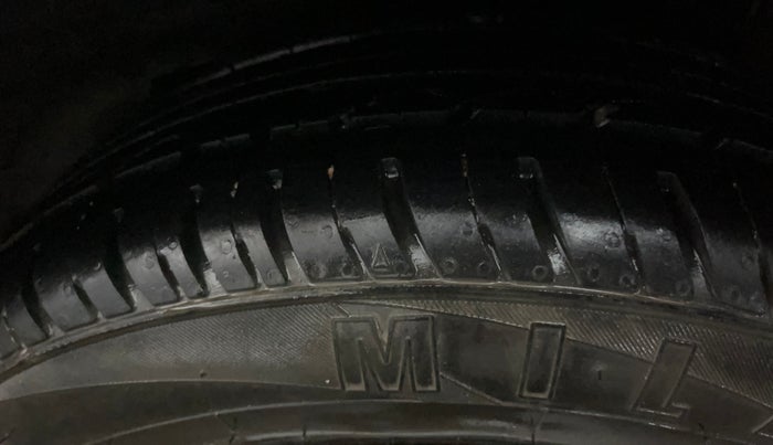 2018 Hyundai Xcent E+, Petrol, Manual, 67,143 km, Left Rear Tyre Tread