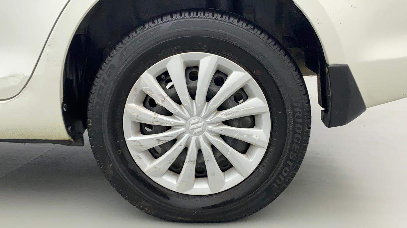 2016 Maruti Swift Dzire VXI, Petrol, Manual, 58,789 km, Left Rear Wheel