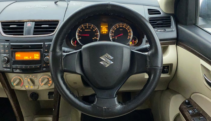 2016 Maruti Swift Dzire VXI, Petrol, Manual, 58,789 km, Steering Wheel Close Up