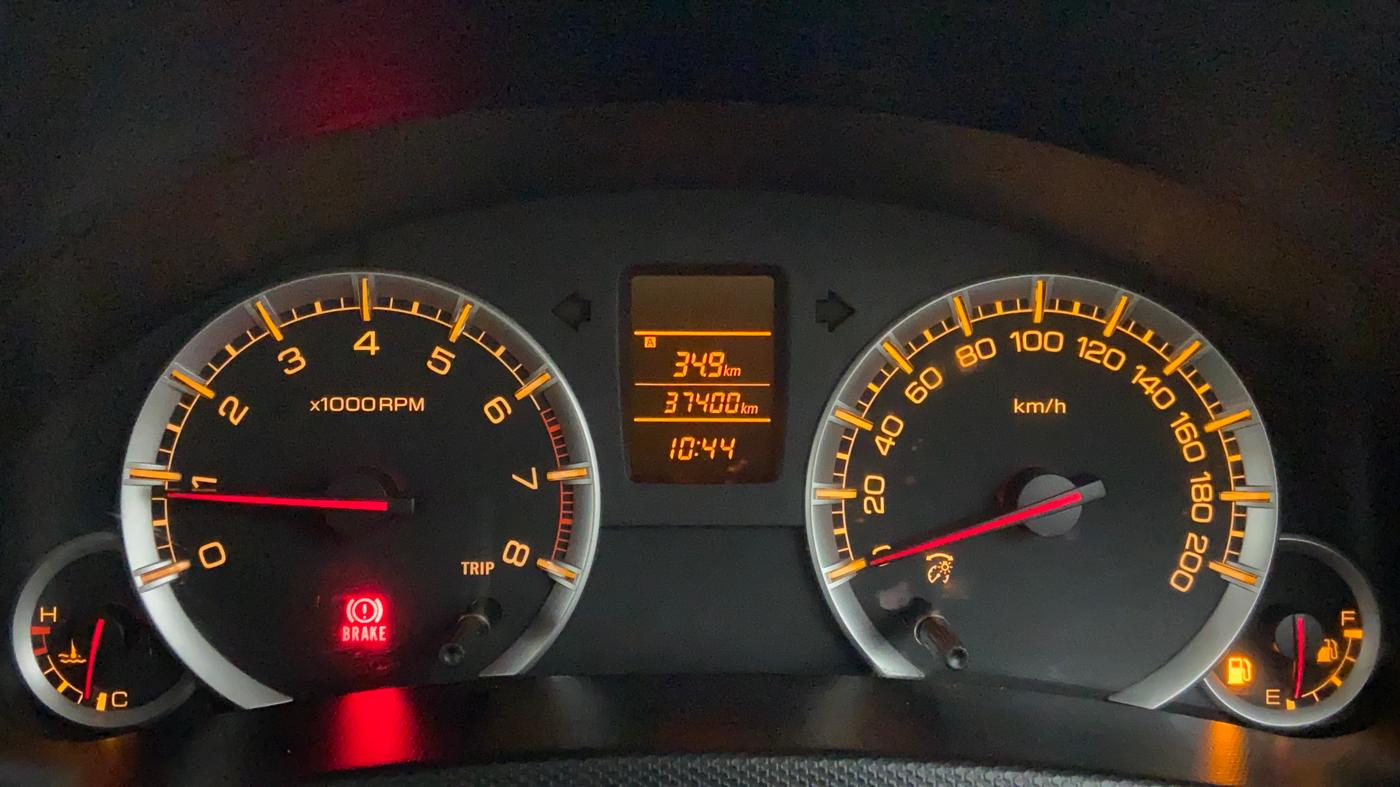 2012 Maruti Swift VXI D, Petrol, Manual, 37,366 km, Odometer View