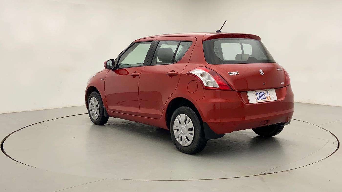 2012 Maruti Swift VXI D, Petrol, Manual, 37,366 km, Left Back Diagonal (45- Degree) View