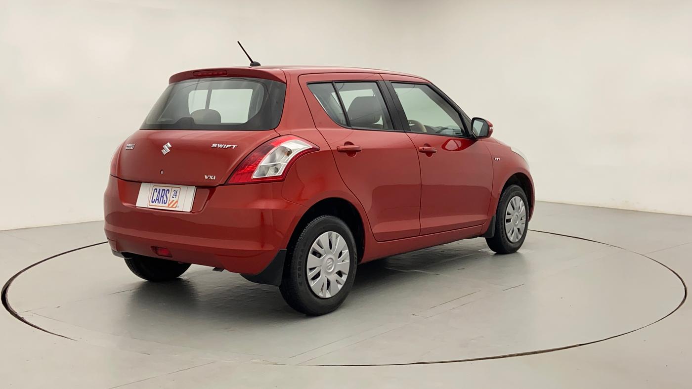 2012 Maruti Swift VXI D, Petrol, Manual, 37,366 km, Right Back Diagonal (45- Degree) View