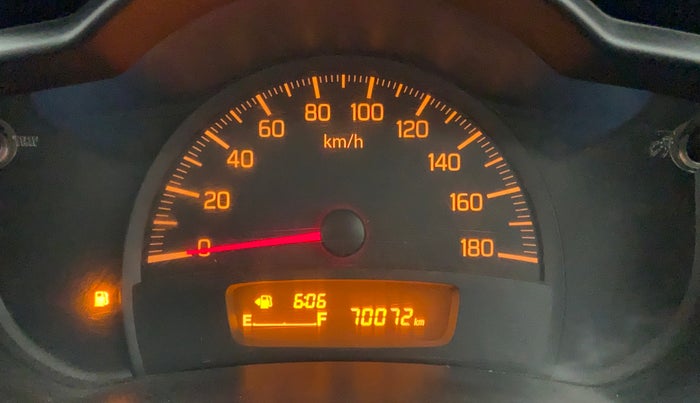 2016 Maruti Celerio VXI d, CNG, Manual, 70,049 km, Odometer Image