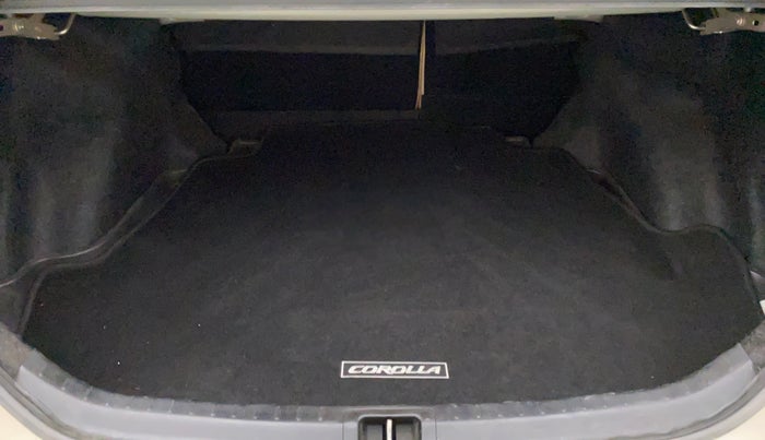 2018 Toyota Corolla Altis VL CVT PETROL, Petrol, Automatic, 74,502 km, Boot Inside