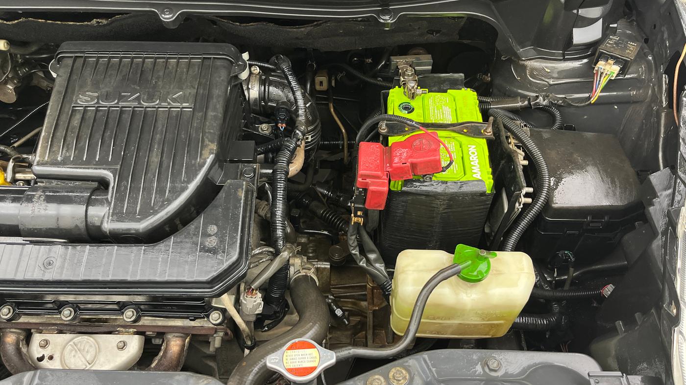 2017 Maruti Ertiga VXI, Petrol, Manual, 1,14,288 km, Engine View - Left