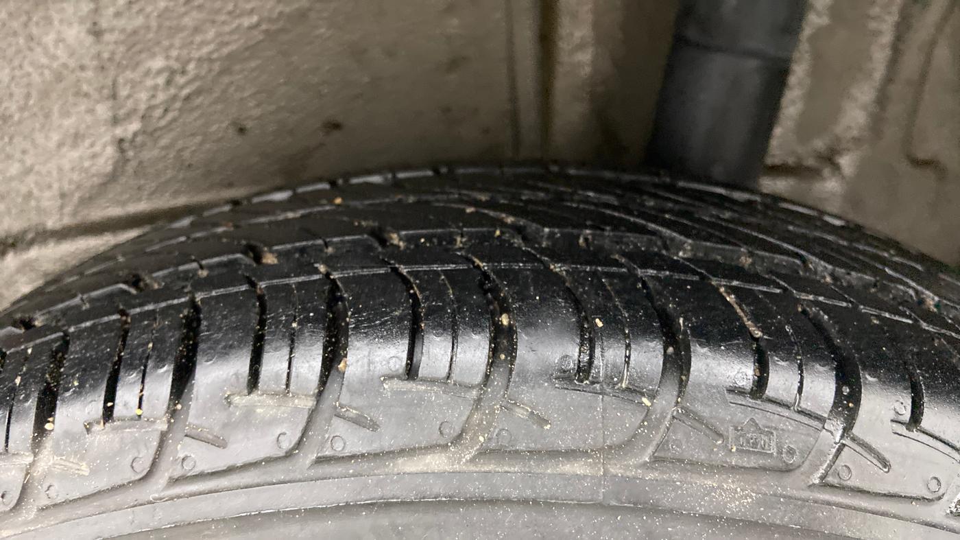 2019 Maruti New Wagon-R VXI 1.0, Petrol, Manual, 6,629 km, Left Rear Tyre Tread