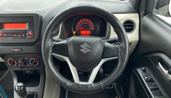 2019 Maruti New Wagon-R VXI 1.0, Petrol, Manual, 6,629 km, Steering Wheel Close Up